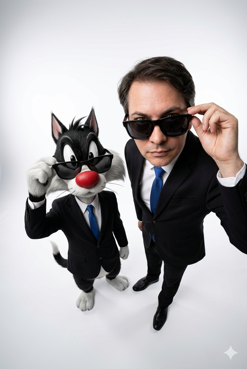 Você e Looney Tunes.