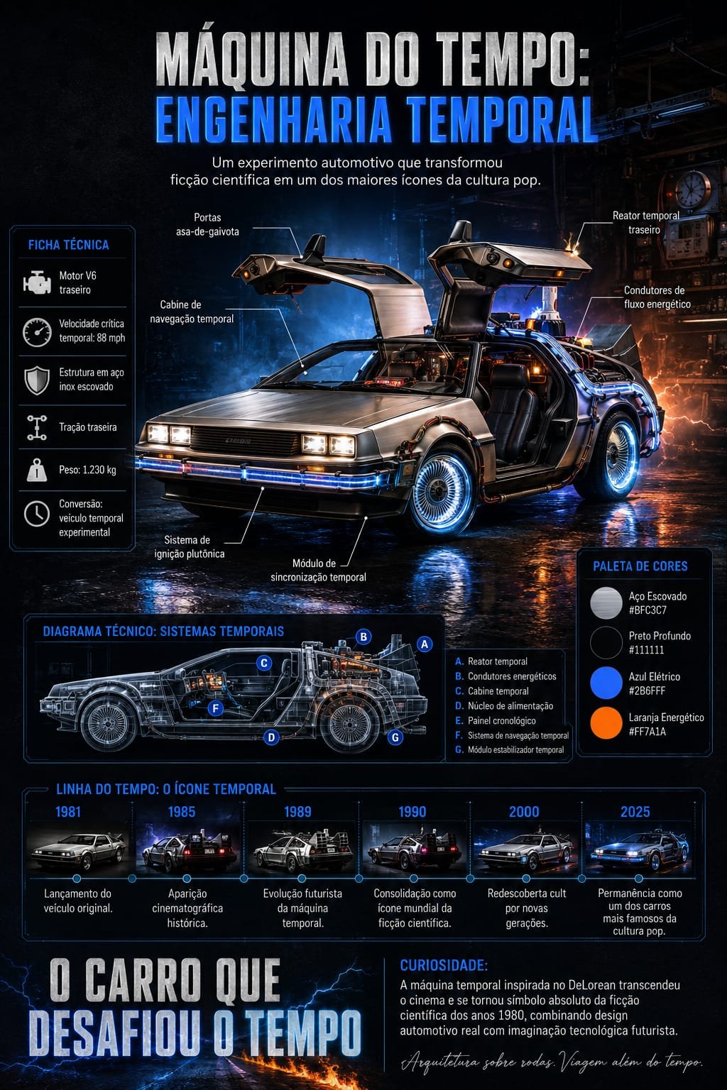 Infográfico vintage